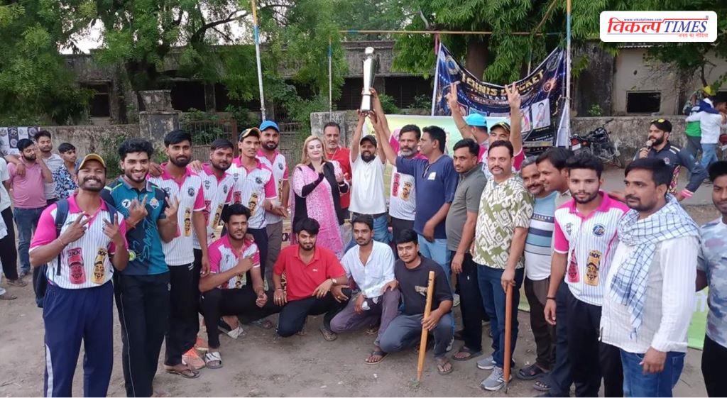 Indian T10 Pro Tennis Cricket League was successfully organised for the first time in Sawai Madhopur 1
