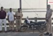 Motorcycle found abandoned on Pali Chambal bridge in khandar Sawai Madhopur