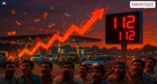 Petrol and diesel prices increased for the fourth time in a month