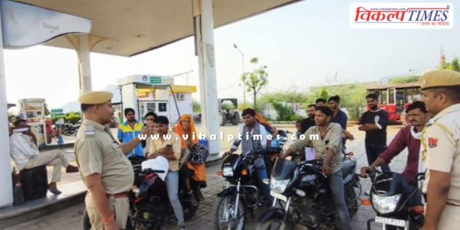Sawai Madhopur Police came into the field to curb road accidents