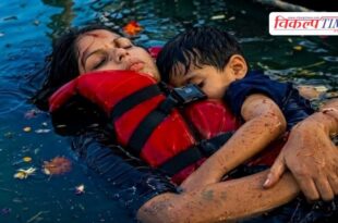 The most painful picture after the Jabalpur accident, A mother was found holding her 4-year-old son.