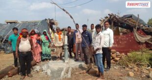 Villagers struggle for water in the summer, demand for motors on head pumps in baran