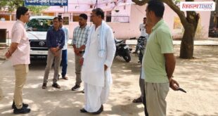 CEO Gaurav Budania conducts surprise inspection in malarna dungar panchayat samiti Vikalp Times