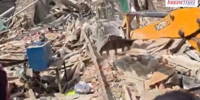 LPG Gas Cylinder house collapse in Delhi 2 June 26 Vikalp Times