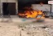 Massive fire at a firecracker factory in Jaipur
