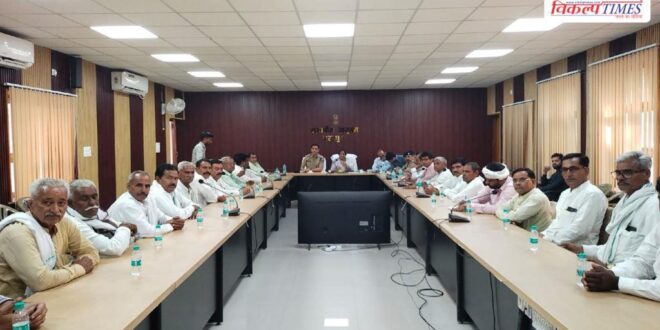 Panchna Dam Issue Consensus Reached Between Farmers and Administration Sawai Madhopur Bharatpur Vikalp Times