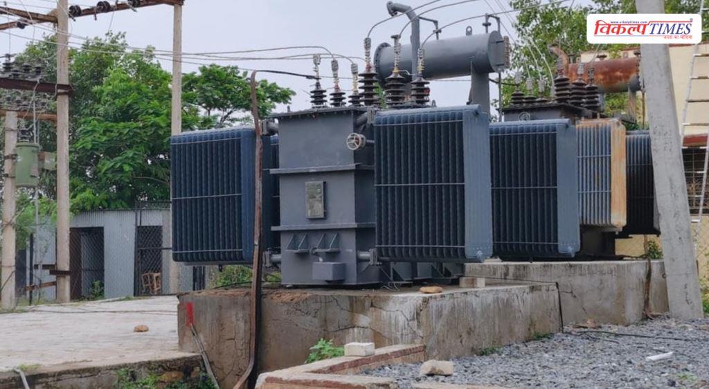 5 MVA power transformers installed at Bhedola and Balariya GSS Chauth ka barwara sawai madhopur Vikalp Times