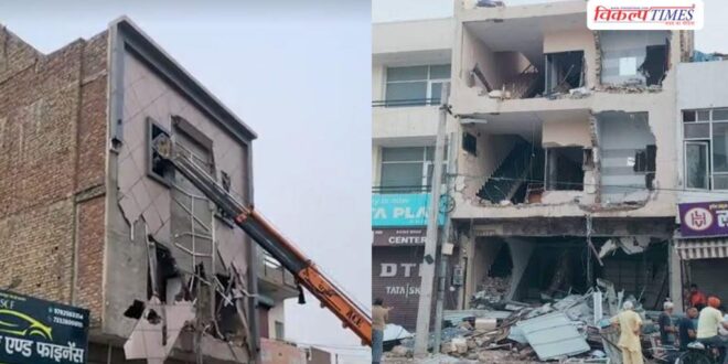 Bulldozer action Police Hotels Sriganganagar News 2 July 26 Vikalp Times
