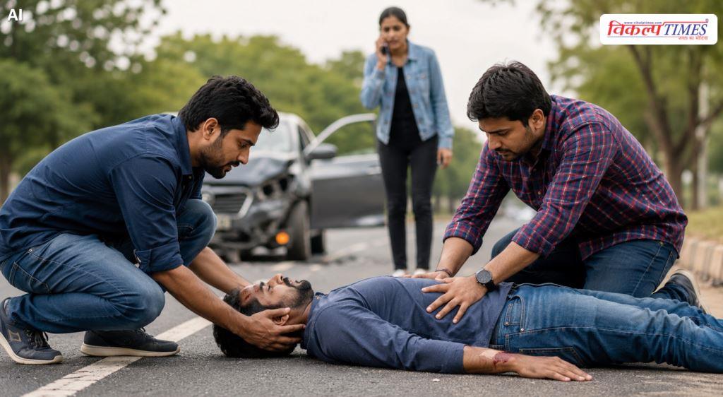 Don't be a mere spectator be a 'Road Hero Government to award 25,000 for helping road accident victims Vikalp Times