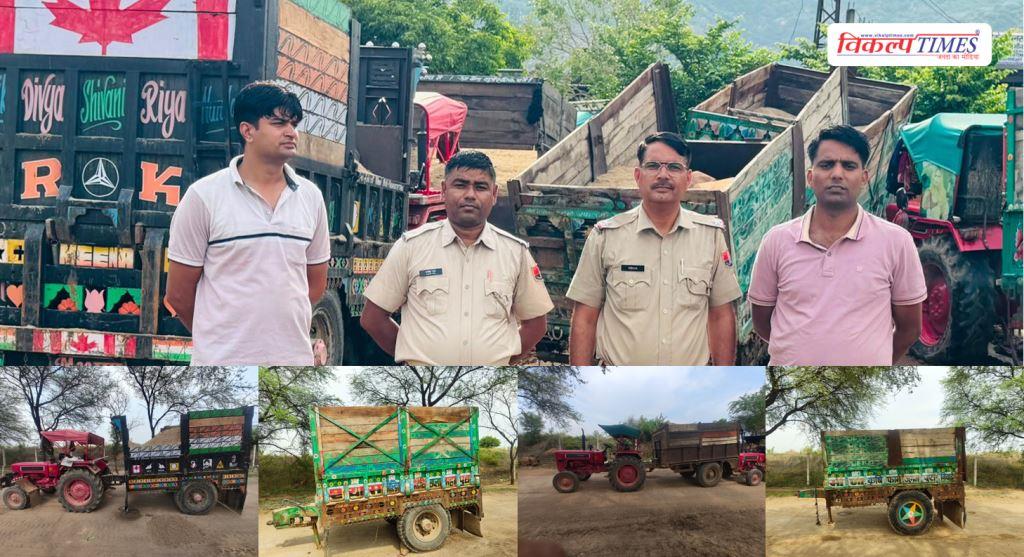 Gravel Mining Bonli Police Sawai Madhopur 6 July 26 Vikalp Times