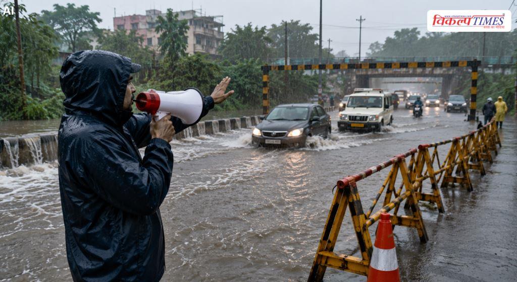 Heavy rain alert for Sawai Madhopur appeal to stay away from rivers and drains Vikalp Times