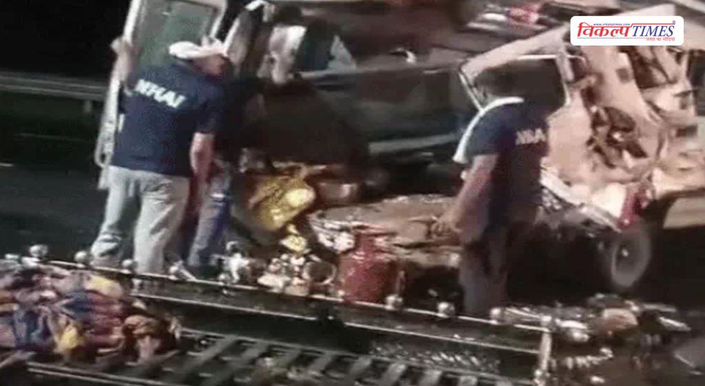 Major accident on Delhi-Mumbai Expressway ahead of Nitin Gadkari's visit kota Vikalp Times