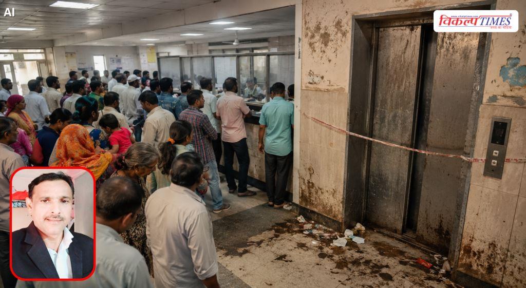 Non-functional lift, long queues, and filth... Lok Adalat takes major action against the district hospital Sawai Madhopur Vikalp Times