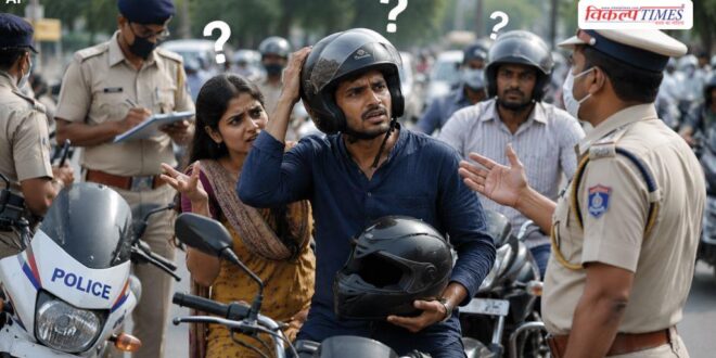 Rajasthan Traffic Police Road safety helmet awareness campaign 02 July 26 Vikalp Times
