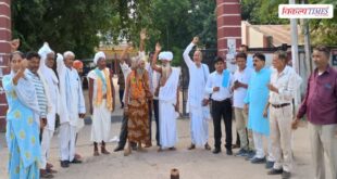 Sanyukt Sangharsh Morcha raises its voice on issues of education, employment, and land mafia in sawai madhopur Vikalp Times