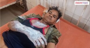 When the shopkeeper asked for money for kachori then he poured boiling oil on him in gangapur city Vikalp Times
