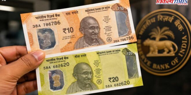 10 and 20 notes to get a makeover Plastic notes to appear soon Vikalp Times