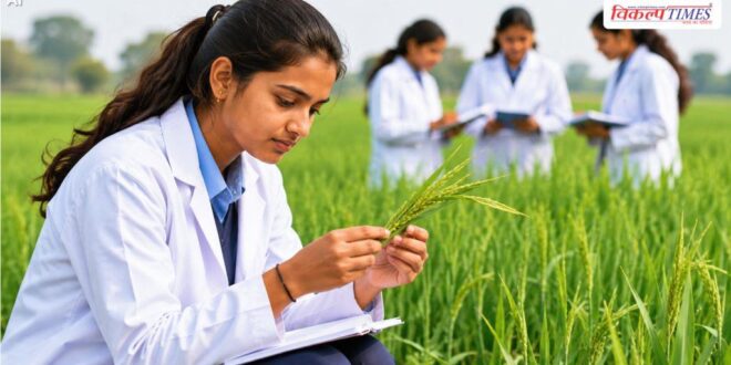 Government of Rajasthan will provide financial assistance of up to 40,000 rupess to female students pursuing agricultural studies vikalp times