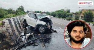 Jhansi Kanpur highway accident atiq ahmed son aban ahmed up news vikalp times