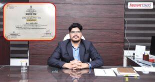 Plastic Waste-Free Campaign Sawai Madhopur CEO Gaurav Budania Receives State-Level Honor Vikalp Times