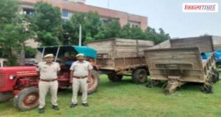 Sand Mining Gangapur city police sawai madhopur 6 aug 26 vikalp times