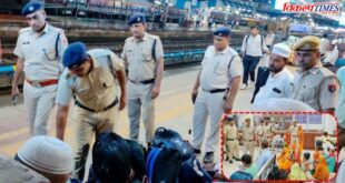 Security stepped up at Sawai Madhopur Railway Station RPF GRP Flag March Vikalp Times